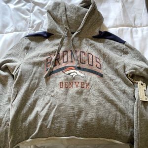 AE Tailgate Denver Bronco’s Crop Hoodie